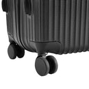 Livingandhome Hardshell Spinner Wheel Luggage Travel Suitcase