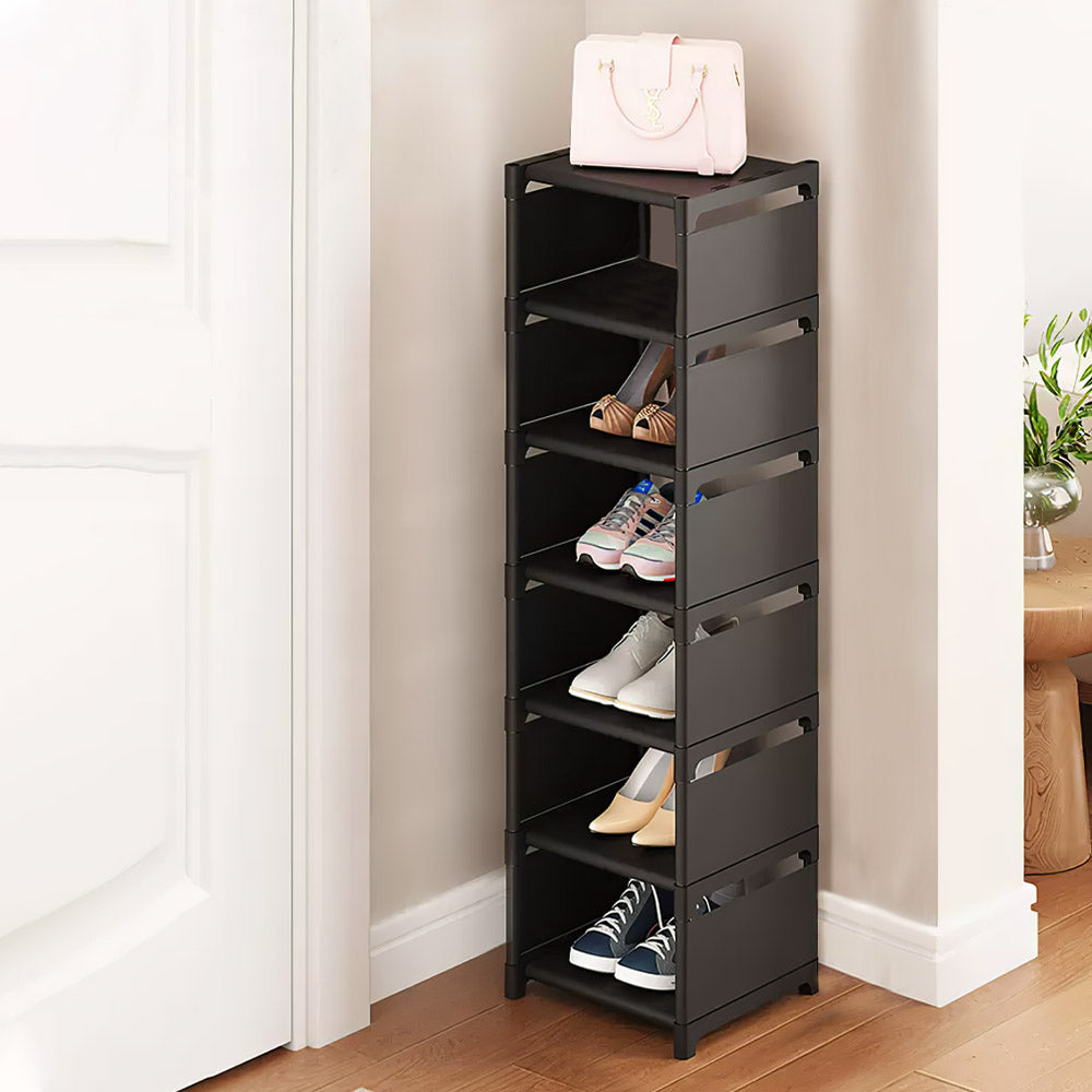 Livingandhome 7-Tier Adjustable Shoe Storage Rack