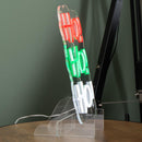29cm Light Up Hanging Or Freestanding Christmas Ho Ho Ho Neon Sign