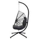 Breeins Swing Hanging Egg Chair With Cushion And Headrest
