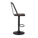 Livingandhome Set of 2 Rotating Kitchen Counter Stools