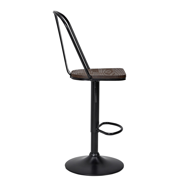 Livingandhome Set of 2 Rotating Kitchen Counter Stools