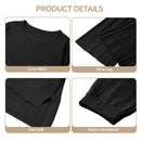 2-Piece Casual Outfits Knitted Lounge Set