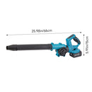 Livingandhome Cordless Handheld Leaf Blower with 2 Batteries