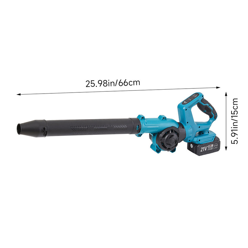 Livingandhome Cordless Handheld Leaf Blower with 2 Batteries