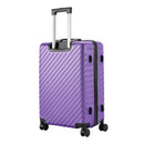 Livingandhome Lightweight Hardside Travel Suitcase with Spinner Wheels