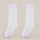 Modishion 5 Pairs Knee High Socks White