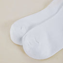 Modishion 5 Pairs Knee High Socks White