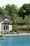Breeins Aluminum Patio Pergola with Canopy