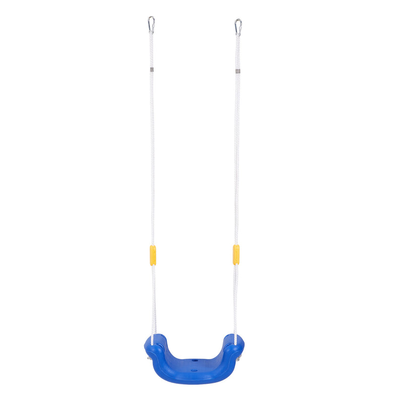 Livingandhome Outdoor 3 in 1 Detachable Toddler Swing with Ropes
