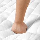 Livingandhome Double Mattress with Springs & Fireproof Fabric