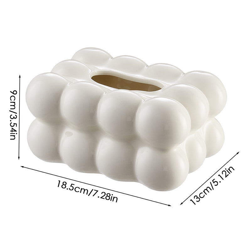 Lifeideas Stylish Ceramic Tissue Box