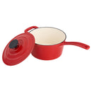 Breeins Enameled Cast Iron Saucepan With Lid