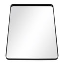Livingandhome Rectangular Metal Framed Wall Mirror Decorative