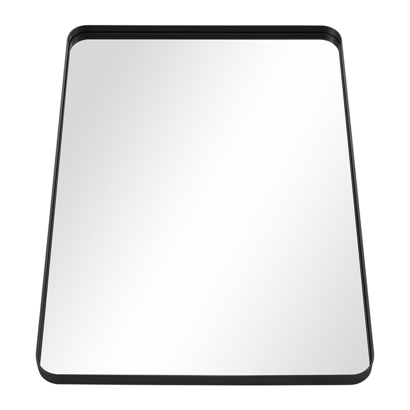 Livingandhome Rectangular Metal Framed Wall Mirror Decorative