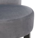 Livingandhome Modern Upholstered Buttoned Stool for Dressing Table