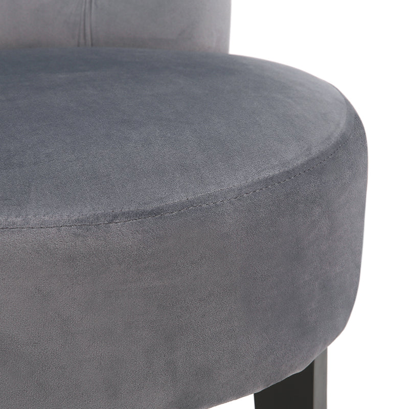 Livingandhome Modern Upholstered Buttoned Stool for Dressing Table