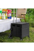 Breeins Collapsible Rolling Utility Crate