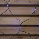 3.5m x 1.2m Christmas Window Net Lights with Multi-Action Blue & White LEDs