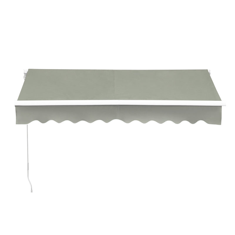 Garden Sanctuary Outdoor Retractable Patio Awning for Window and Door