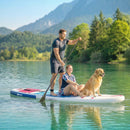 Outsunny Inflatable Stand Up Paddle Board For Adults, Max Load 160KG