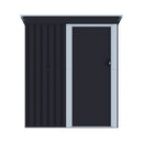 Garden Sanctuary 5 x 3 FT Outdoor Metal Storage Shed with Lockable Door for Garden