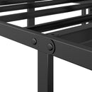 Livingandhome Black Iron Bed Frame without Mattress