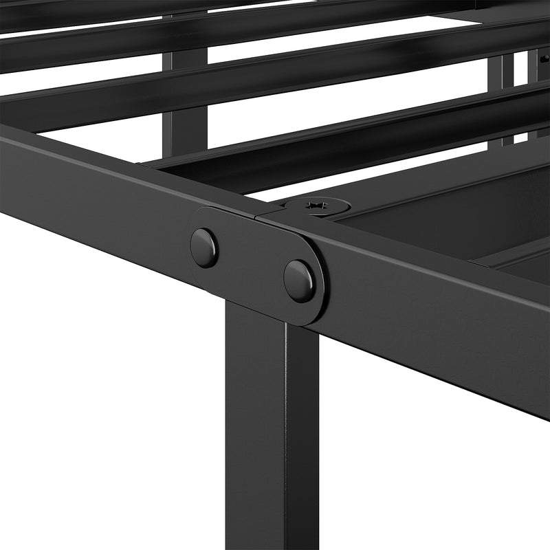 Livingandhome Black Iron Bed Frame without Mattress
