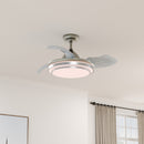 Cottonfy UK Modern 3-Blade Fan Light with Retractable Blades