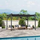 Breeins Rust-Resistant Pergola with UV-Protected Roof