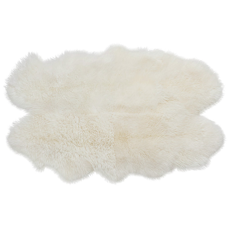 Lifeideas Irregular Shaped Super Soft Shaggy Area Rug