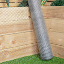 10m x 90cm x 13mm Galvanised Metal Chicken Garden Wire Net Fencing