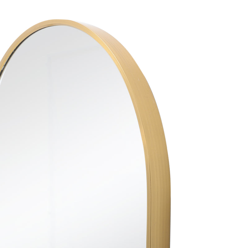 Cottonfy UK Oval Metal Wall Mirror