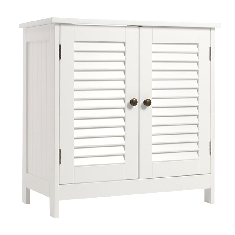 Livingandhome Under Sink Bathroom Cabinet 2 Shutter Door