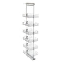 Lifeideas Tall and Narrow 6-Tier Metal Kitchen Pull-out Kitchen Cabinet Basket Shelf
