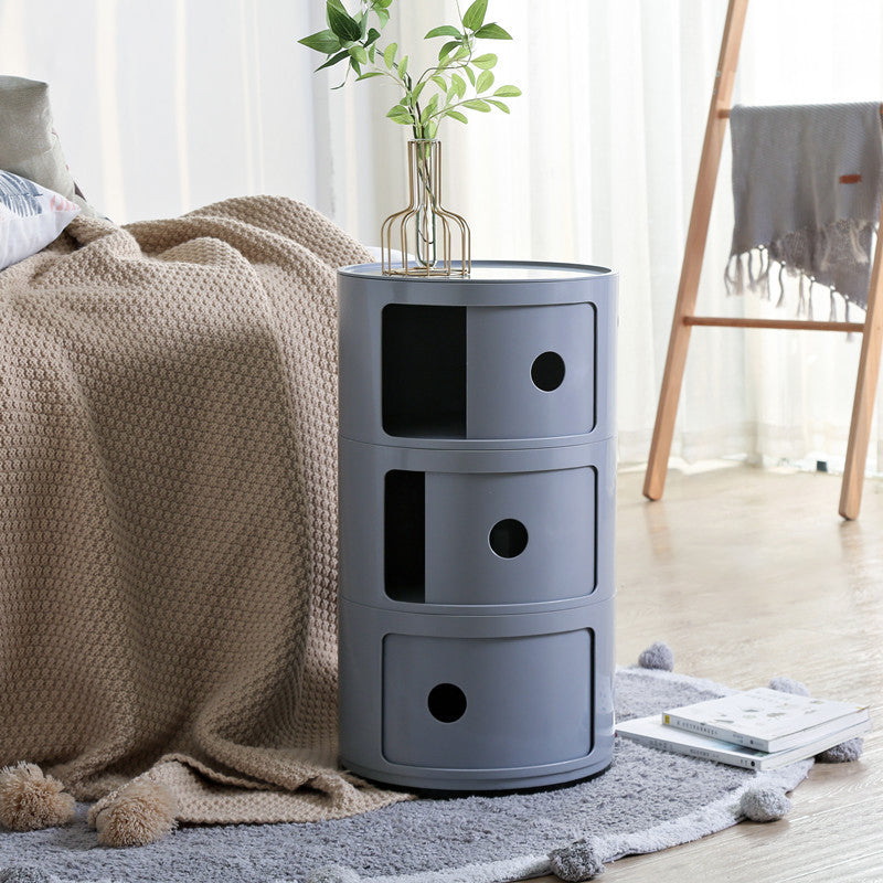 Lifeideas Multi-tier Round Plastic Storage Unit