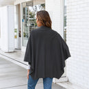 Elegant Cross Front Shawl Wrap