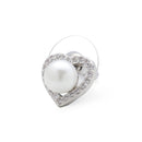 Heart-Shaped Stud Earrings