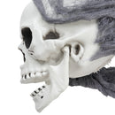 Halloween Hanging Skull with Glowing Eyes