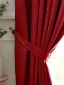 Madison Dobby Square Lined Ring Top Curtains
