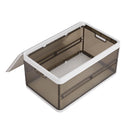Lifeideas Transparent Foldable Clothes Storage Box