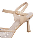 Elegant Slingback Stiletto Heels - Nude