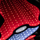 40cm Infinity Light up Christmas Gonk Decoration with Red & White LEDs on Metal Base