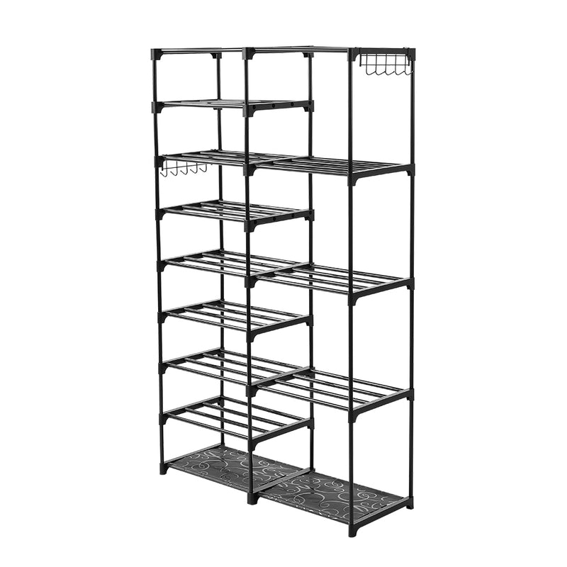 Lifeideas 9-Tier Large Open-Style Shoe Rack
