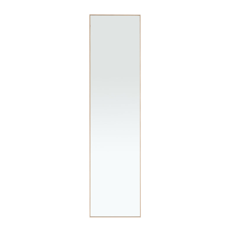 Livingandhome Metal Frame Over the Door Full Length Mirror