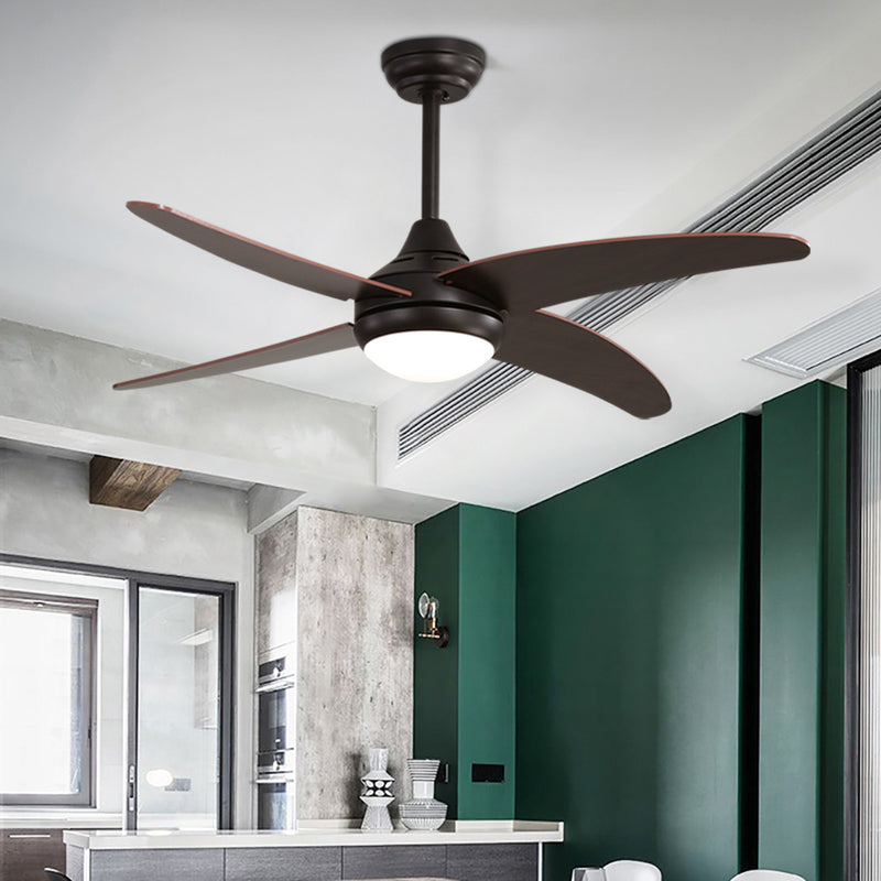 Cottonfy UK Ceiling Fan with Lights 4-Blade Remote Control