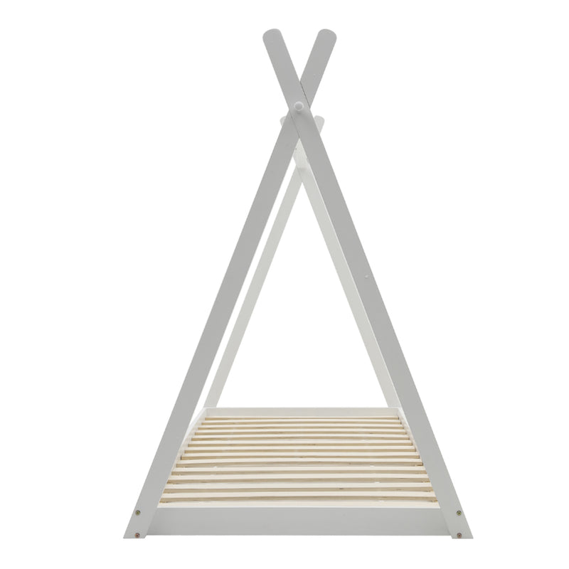 Livingandhome Low Base Montessori Kids Floor Bed