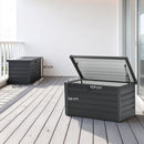 Outsunny 311L Garden Storage Box, Waterproof Outdoor Storage Box for Tools