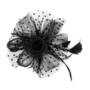 Black Vintage Style Fashion Fascinators