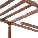 Breeins Multi Tier Wooden Plant Display Rack